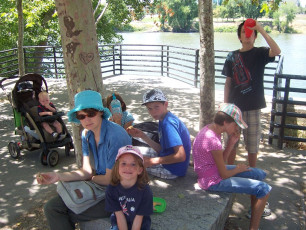 Lunch by Sacramento River