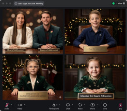 Christmas 2025, Remote Participants